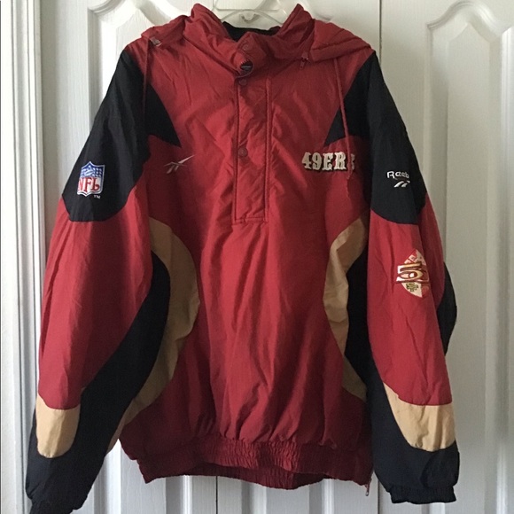 Reebok Other - Pro Line Reebok San Francisco 49ers Hooded Jacket